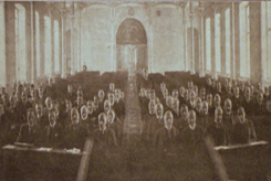 Pierwsze posiedzenie senatu, 1922 r.